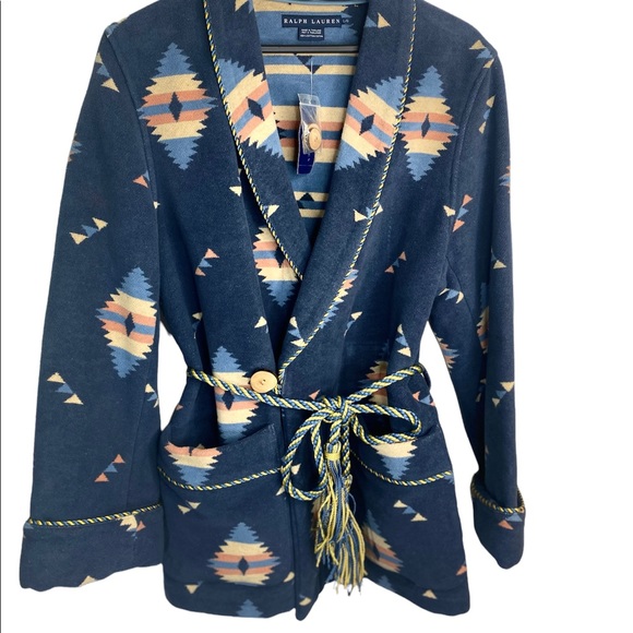 Ralph Lauren Jackets & Blazers - Ralph Lauren Aztec Smoking Jacket NWT